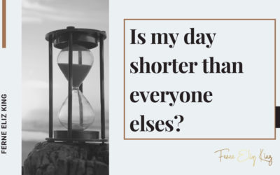 Is my day shorter than everyone elses?